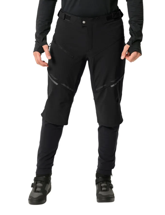 Virt Softshell Pants II Softshellhose Herren - black/black