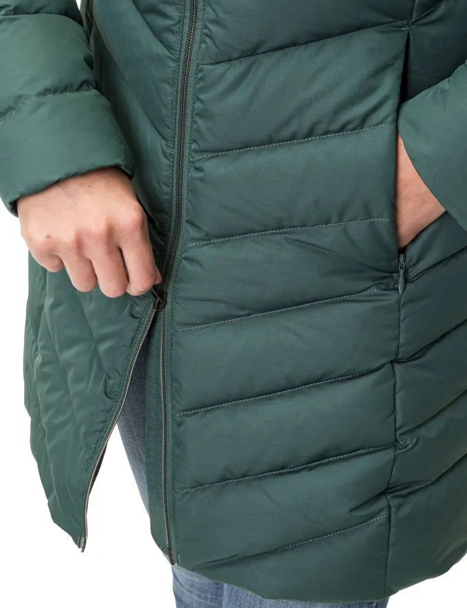 Women's Annecy Down Coat - dusty forest
