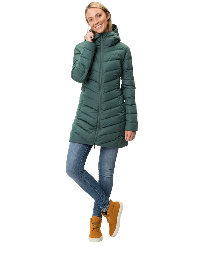 Women's Annecy Down Coat - dusty forest