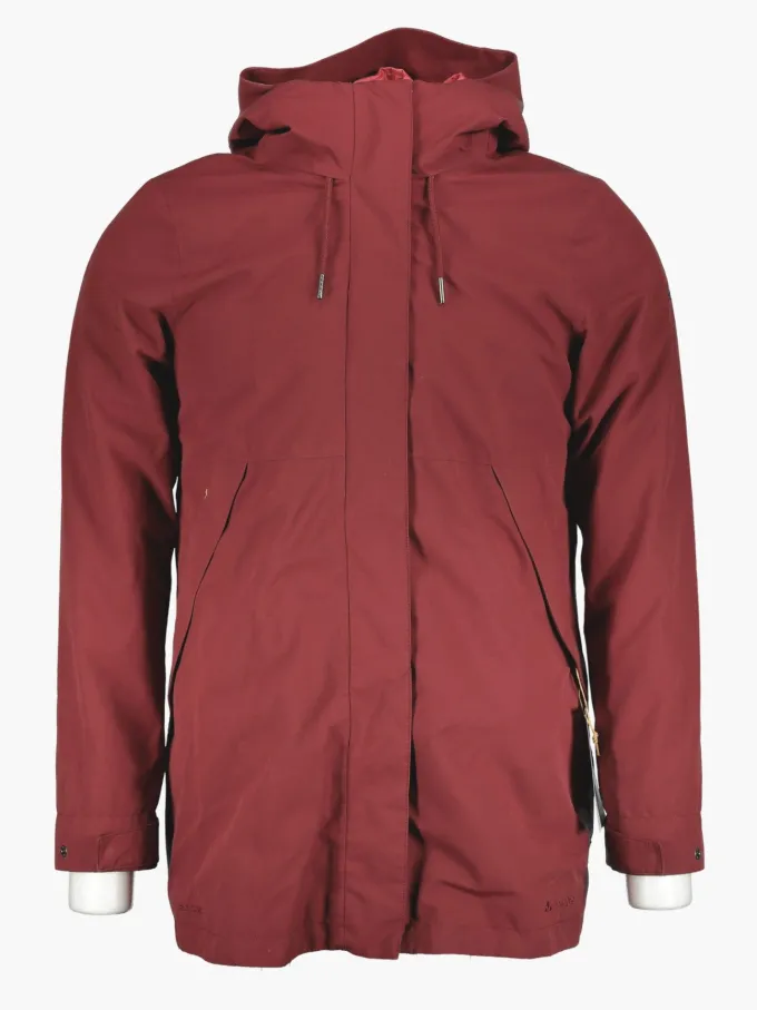 Women's Coreway 3in1 Parka - dark cherry