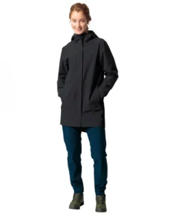 Women's Cyclist padded Parka II - black