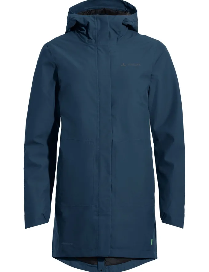 Women's Cyclist padded Parka II - dark sea