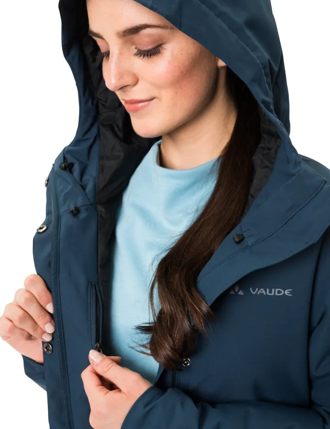Women's Cyclist padded Parka II - dark sea