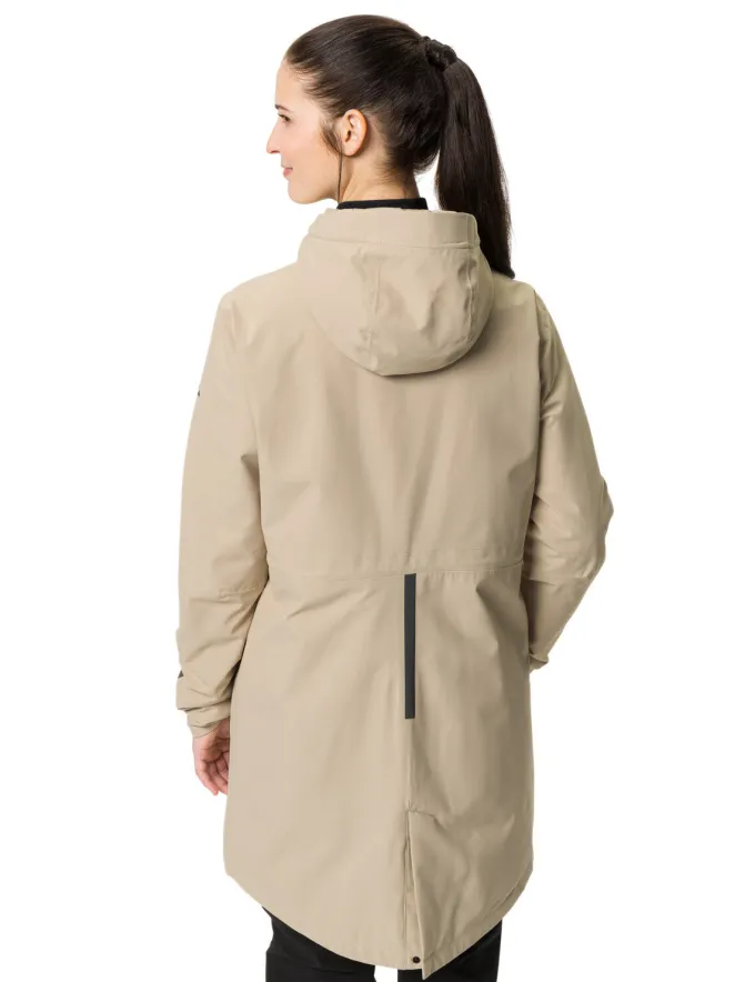 Women's Cyclist padded Parka II - linen