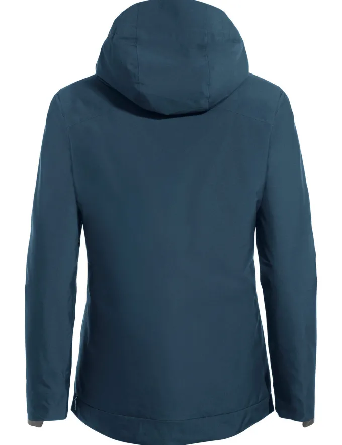 Women's Cyclist Warm Rain Jacket - dark sea