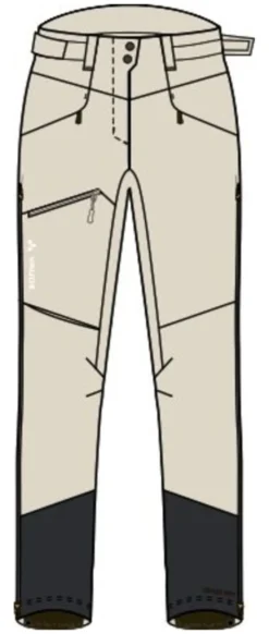 Women's Monviso 3L Pants - ecru