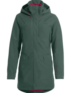 Women's Skomer Wool Parka - dusty forest