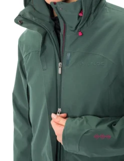 Women's Skomer Wool Parka - dusty forest