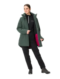 Women's Skomer Wool Parka - dusty forest