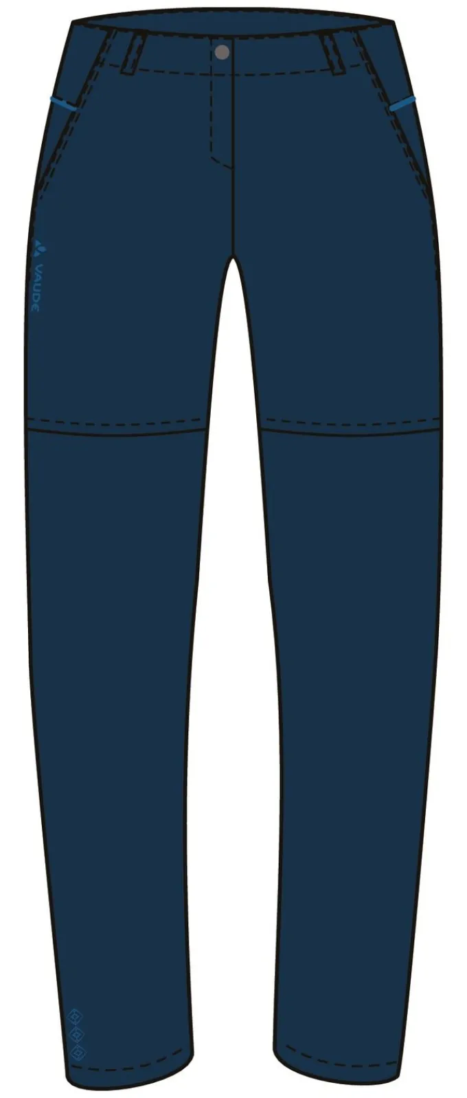 Women's Skomer ZO Pants II - dark sea