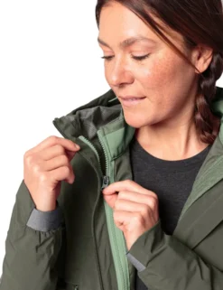 Yaras 3-in-1 Fahrradjacke Damen - khaki
